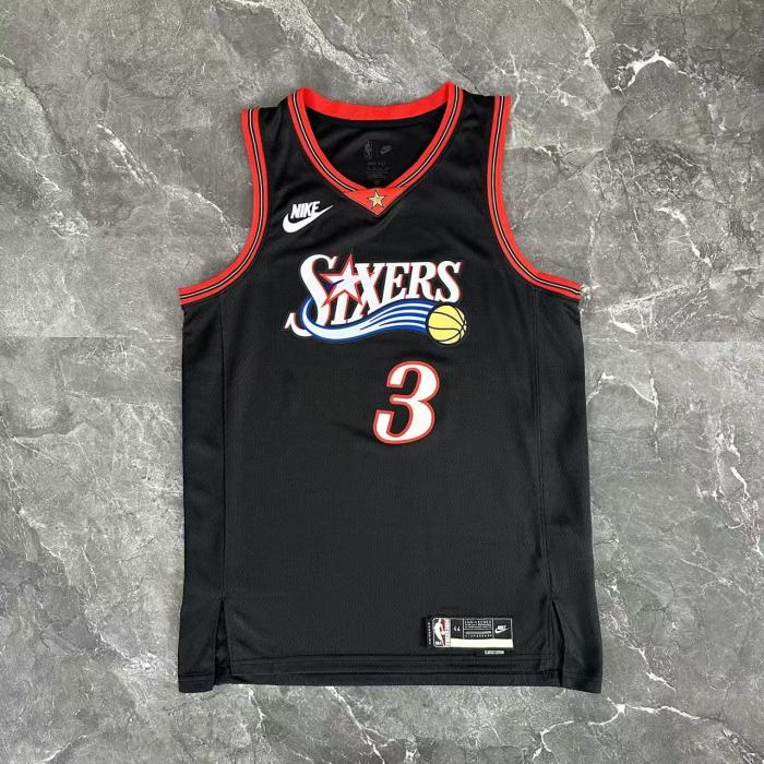 Philadelphia 76ers Jersey 25-26 Allen Iverson #3 Basketball Jersey