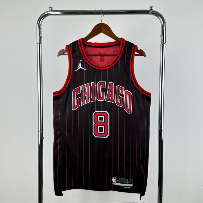 Chicago Bulls Jersey 25-26 Zach LaVine #8 Basketball Jersey