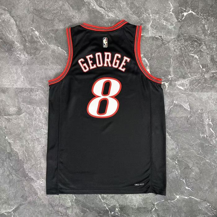 Philadelphia 76ers Jersey 25-26 Paul George #8 Basketball Jersey