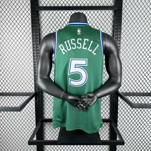 Dallas Mavericks Jersey 25-26 D'Angelo Russell #5 Basketball Jersey