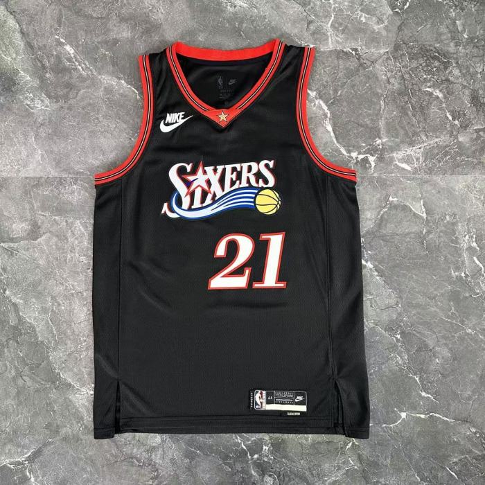 Philadelphia 76ers Jersey 25-26 Joel Embiid #21 Basketball Jersey