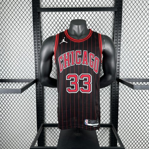 Chicago Bulls Jersey 25-26 Scottie Pippen #33 Basketball Jersey