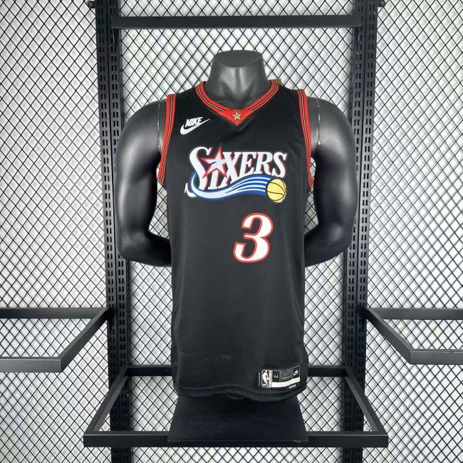 Philadelphia 76ers Jersey 25-26 Allen Iverson #3 Basketball Jersey