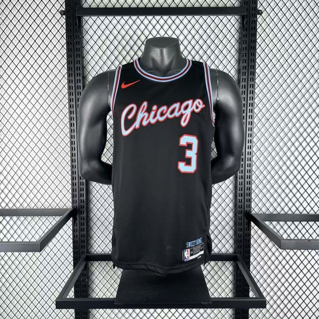 Chicago Bulls Jersey 25-26 Josh Giddey #3 Basketball Jersey