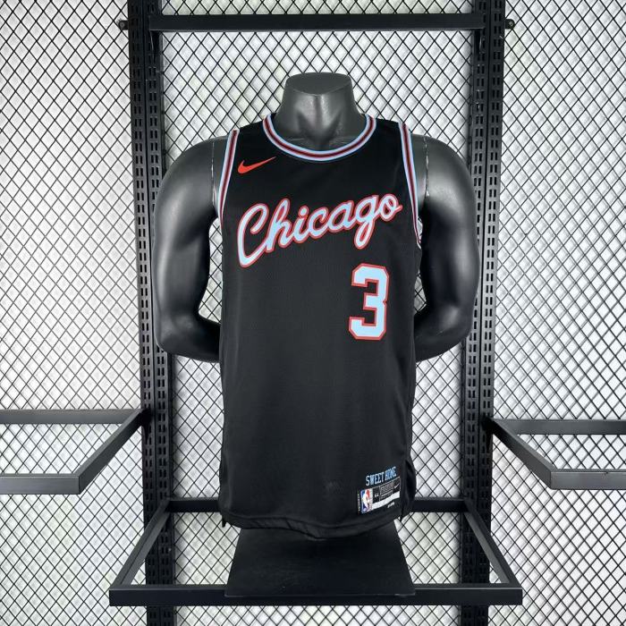 Chicago Bulls Jersey 25-26 Josh Giddey #3 Basketball Jersey