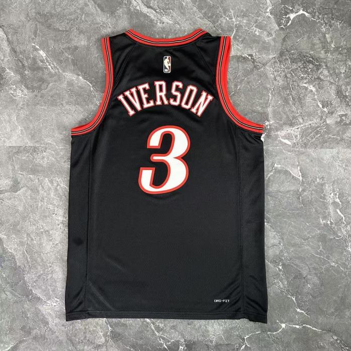 Philadelphia 76ers Jersey 25-26 Allen Iverson #3 Basketball Jersey