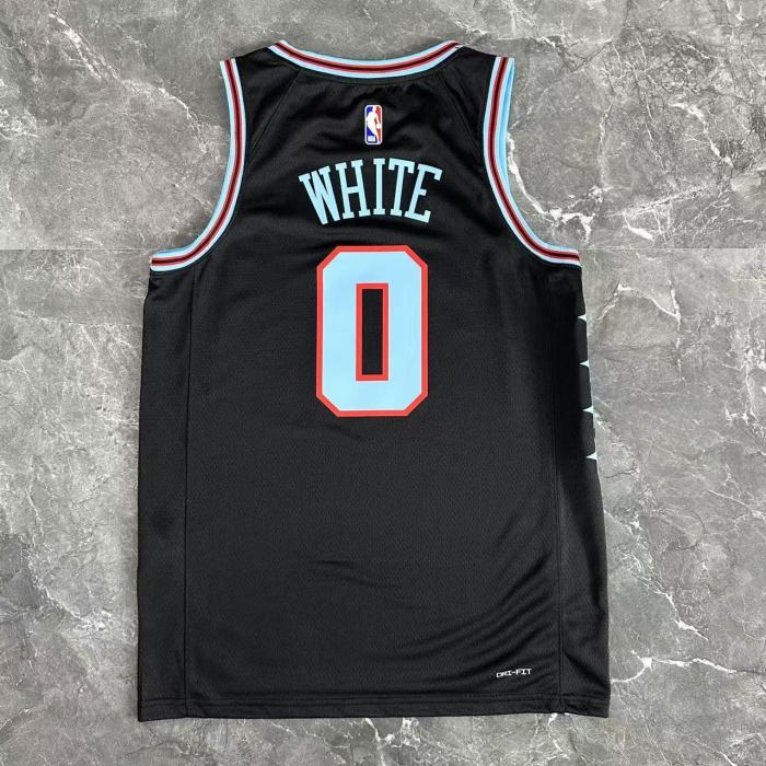 Chicago Bulls Jersey 25-26 Coby White #0 Basketball Jersey