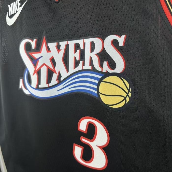 Philadelphia 76ers Jersey 25-26 Allen Iverson #3 Basketball Jersey