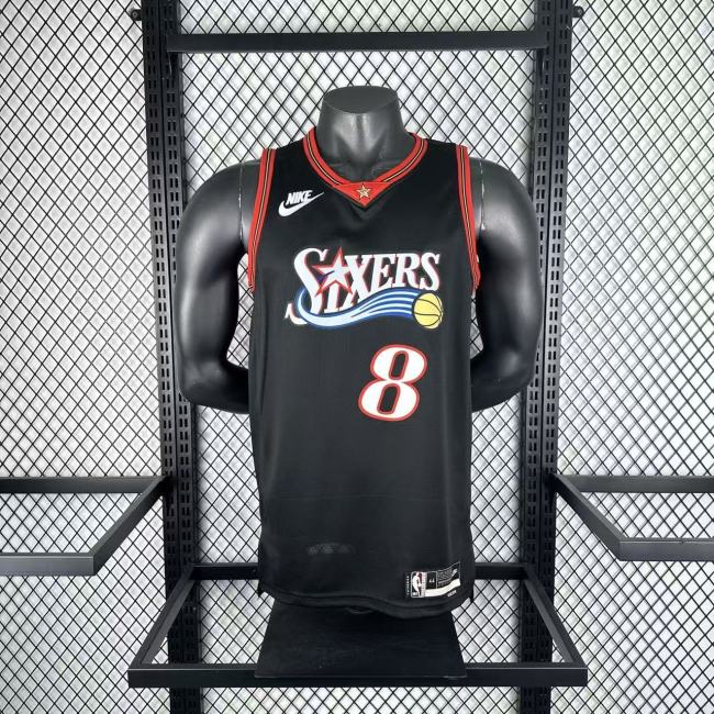 Philadelphia 76ers Jersey 25-26 Paul George #8 Basketball Jersey