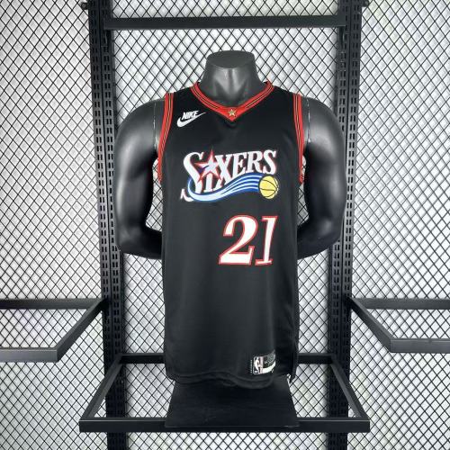 Philadelphia 76ers Jersey 25-26 Joel Embiid #21 Basketball Jersey