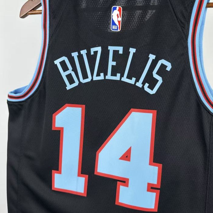 Chicago Bulls Jersey 25-26 Matas Buzelis #14 Basketball Jersey