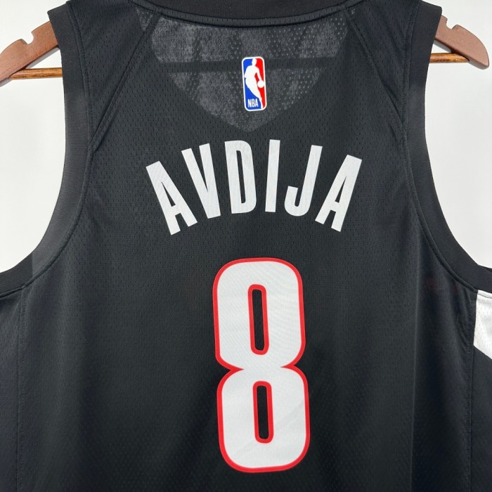 Portland Trail Blazers Away Jersey 25-26 Deni Avdija #8 Basketball Jersey
