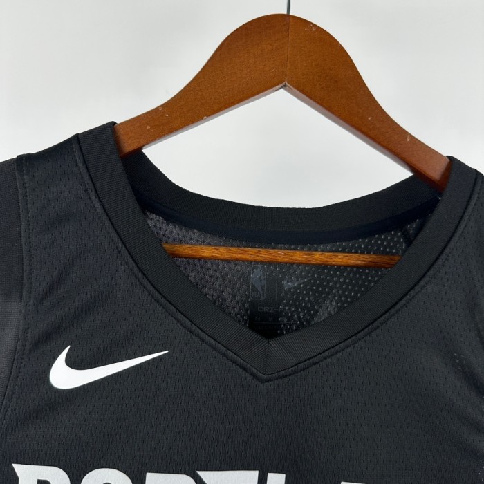Portland Trail Blazers Away Jersey 25-26 Damian Lillard #0 Basketball Jersey
