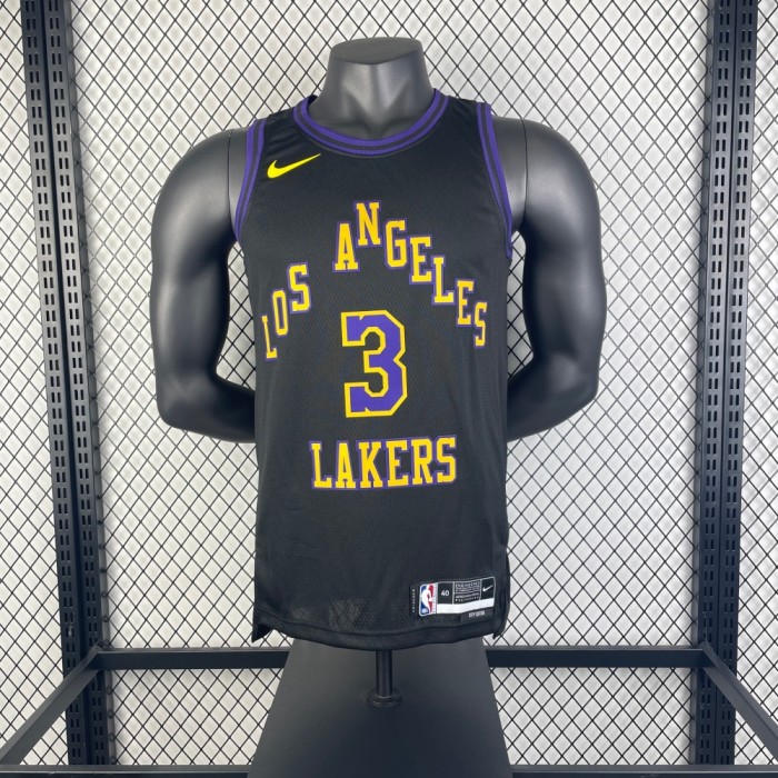 Los Angeles Lakers Jersey 25-26 Anthony Davis #3 Basketball Jersey