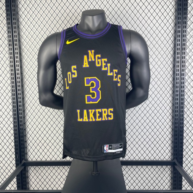 Los Angeles Lakers Jersey 25-26 Anthony Davis #3 Basketball Jersey
