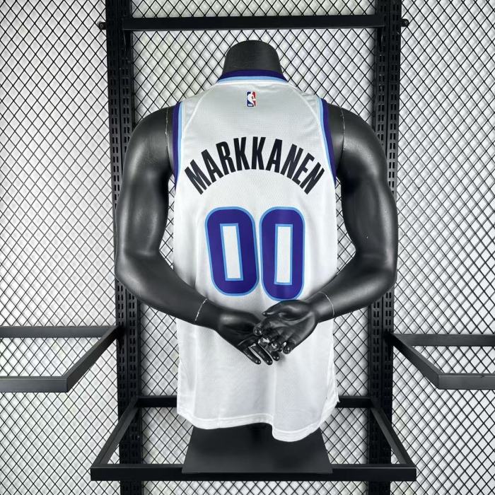 Utah Jazz Jersey 25-26 Lauri Markkanen #00 Basketball Jersey
