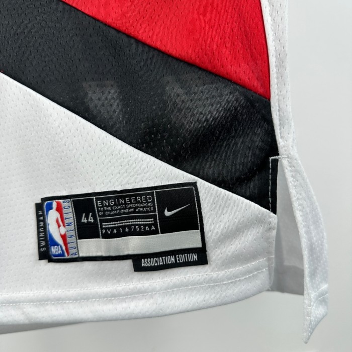 Portland Trail Blazers Home Jersey 25-26 Damian Lillard #0 Basketball Jersey