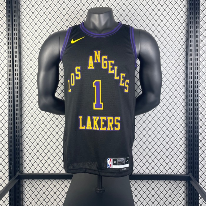 Los Angeles Lakers Jersey 25-26 D'Angelo Russell #1 Basketball Jersey