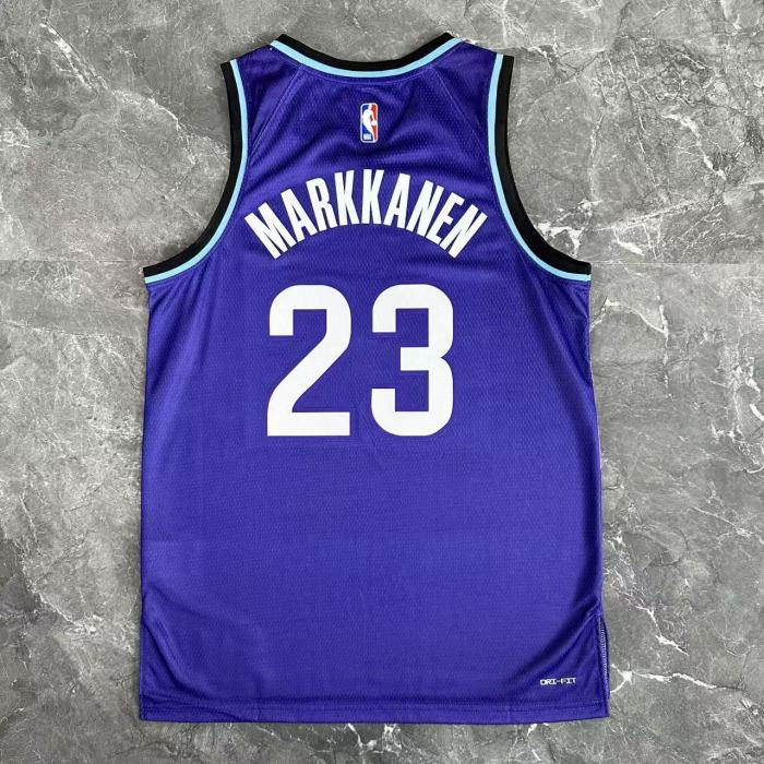 Utah Jazz Jersey 25-26 Lauri Markkanen #23 Basketball Jersey