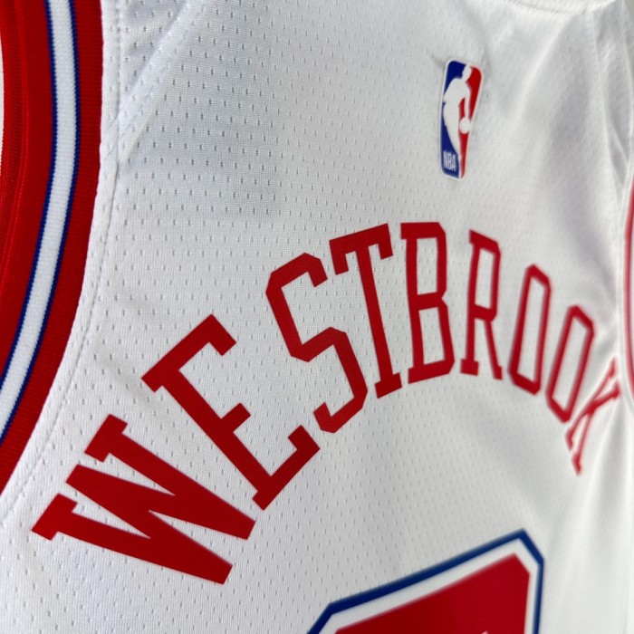 Houston Rockets Jersey 25-26 Russell Westbrook #0 Basketball Jersey