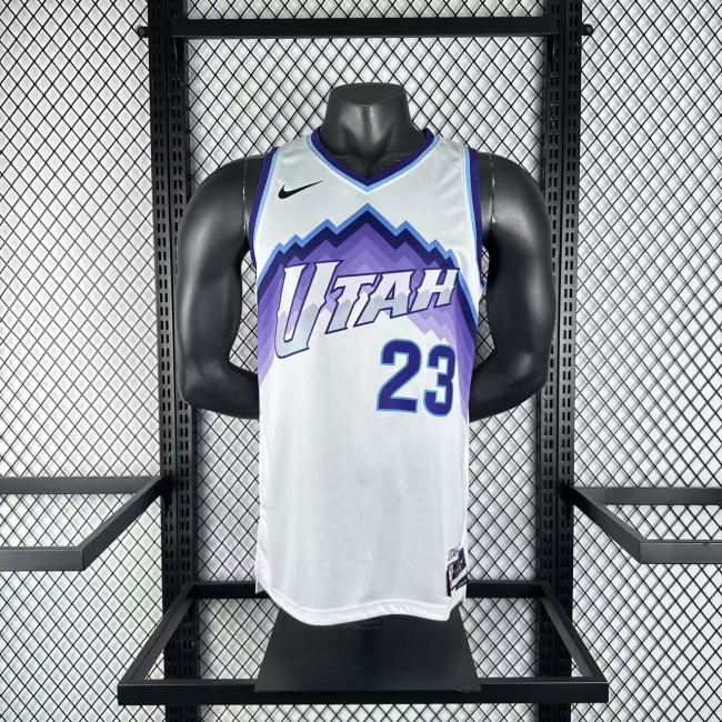 Utah Jazz Jersey 25-26 Lauri Markkanen #23 Basketball Jersey