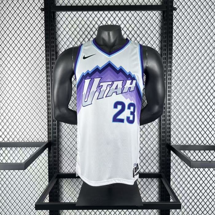 Utah Jazz Jersey 25-26 Lauri Markkanen #23 Basketball Jersey