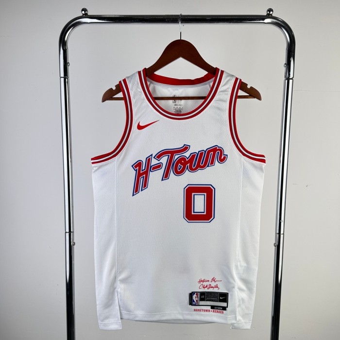 Houston Rockets Jersey 25-26 Russell Westbrook #0 Basketball Jersey