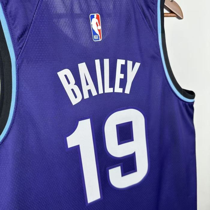 Utah Jazz Jersey 25-26 Ace Bailey #19 Basketball Jersey