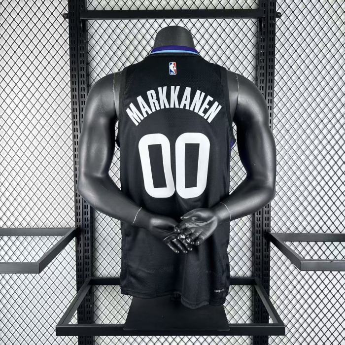 Utah Jazz Jersey 25-26 Lauri Markkanen #00 Basketball Jersey