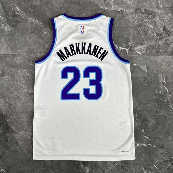 Utah Jazz Jersey 25-26 Lauri Markkanen #23 Basketball Jersey