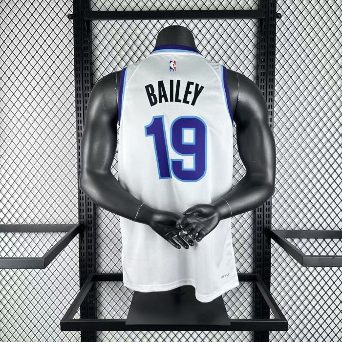 Utah Jazz Jersey 25-26 Ace Bailey #19 Basketball Jersey
