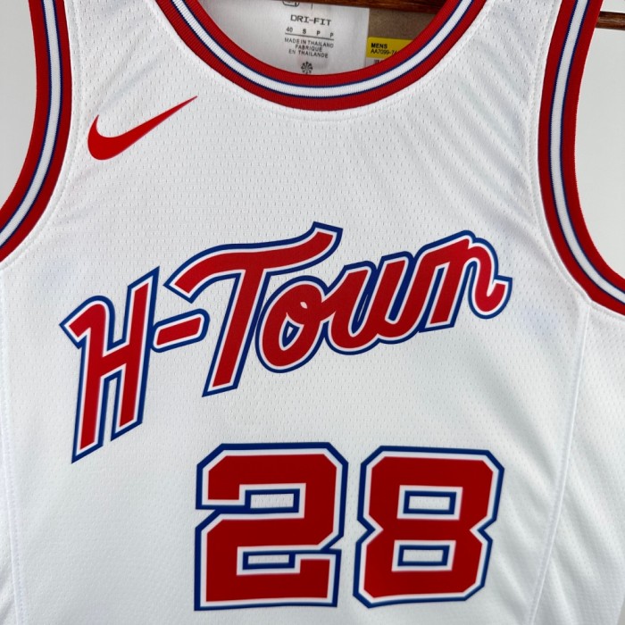 Houston Rockets Jersey 25-26 Alperen Şengün #28 Basketball Jersey