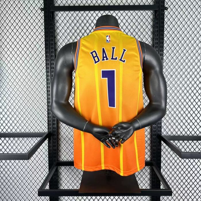 Charlotte Hornets Jersey 25-26 LaMelo Ball #1 Basketball Jersey