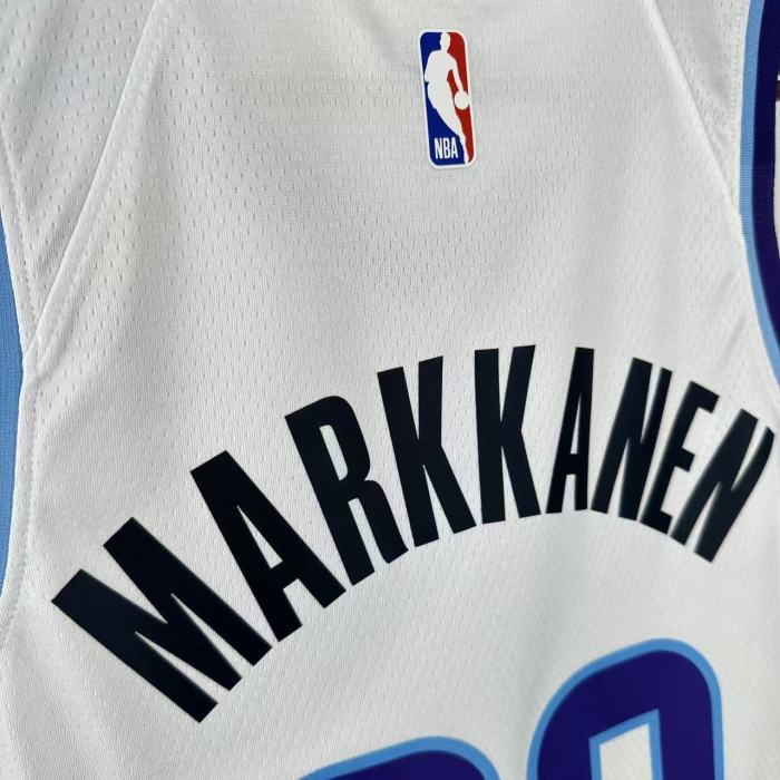 Utah Jazz Jersey 25-26 Lauri Markkanen #00 Basketball Jersey