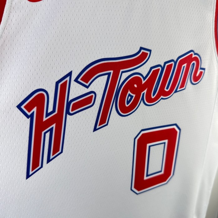 Houston Rockets Jersey 25-26 Russell Westbrook #0 Basketball Jersey