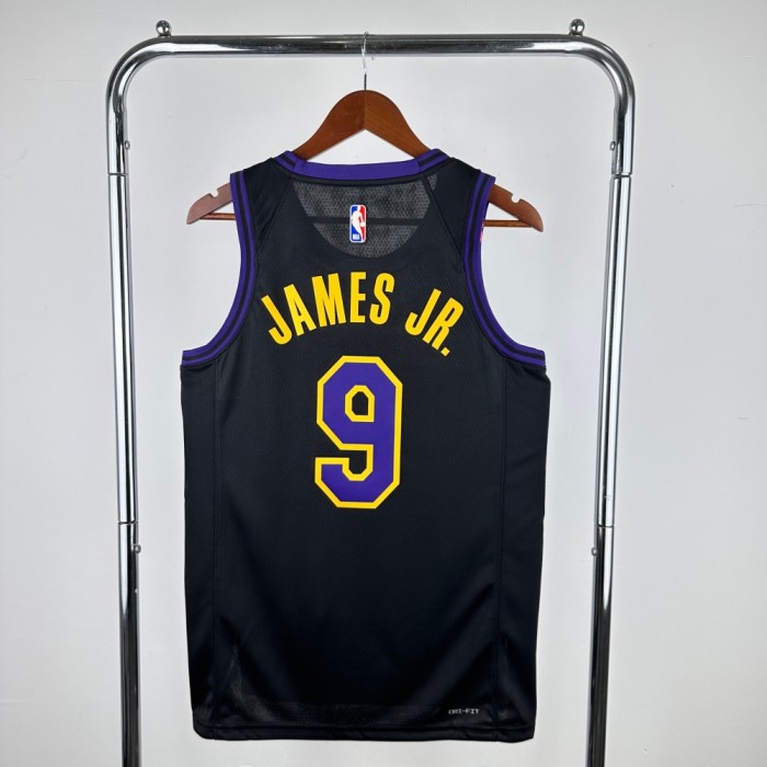 Los Angeles Lakers Jersey 25-26 Bronny James #9 Basketball Jersey