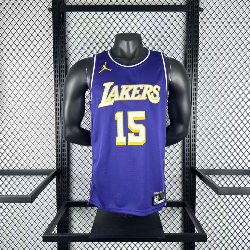 Los Angeles Lakers Jersey 25-26 Austin Rivers #15 Basketball Jersey