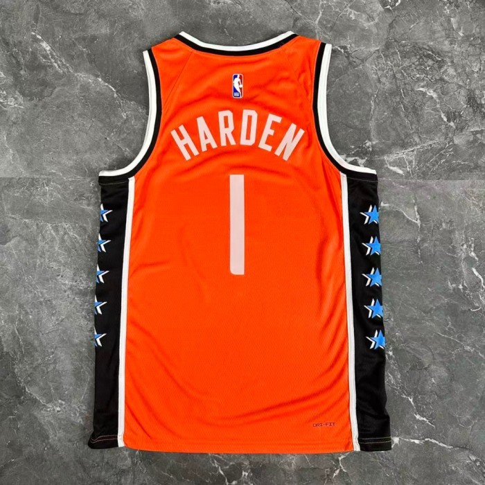 Los Angeles Clippers Jersey 25-26 James Harden #1 Basketball Jersey