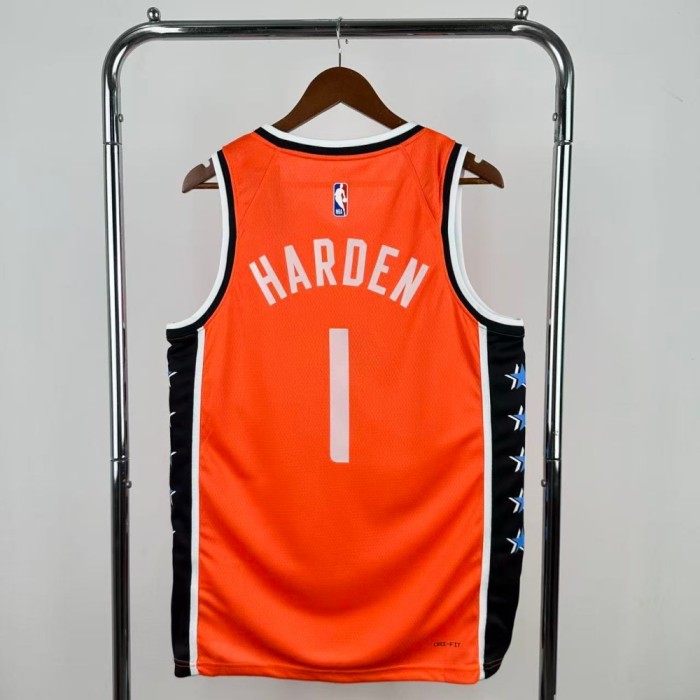 Los Angeles Clippers Jersey 25-26 James Harden #1 Basketball Jersey