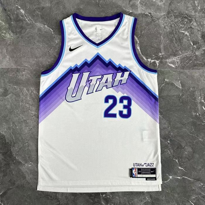 Utah Jazz Jersey 25-26 Lauri Markkanen #23 Basketball Jersey