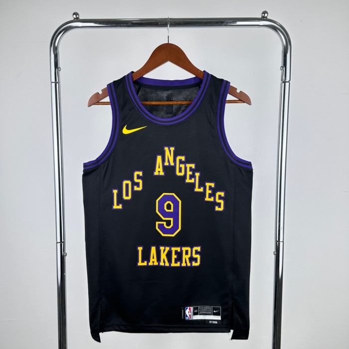 Los Angeles Lakers Jersey 25-26 Bronny James #9 Basketball Jersey