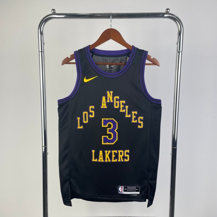 Los Angeles Lakers Jersey 25-26 Anthony Davis #3 Basketball Jersey