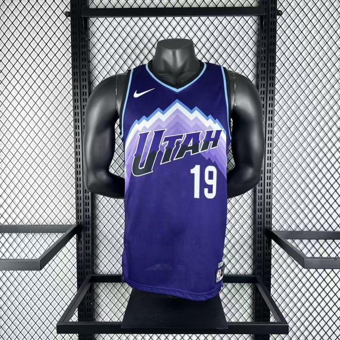 Utah Jazz Jersey 25-26 Ace Bailey #19 Basketball Jersey