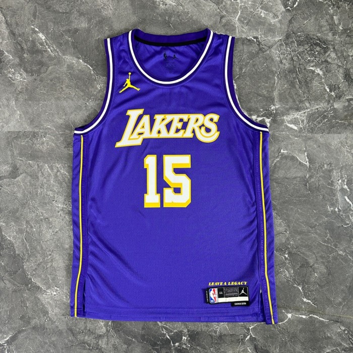 Los Angeles Lakers Jersey 25-26 Austin Rivers #15 Basketball Jersey
