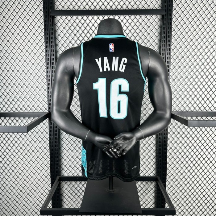 Portland Trail Blazers Jersey 25-26 Yang Hansen #16 Basketball Jersey