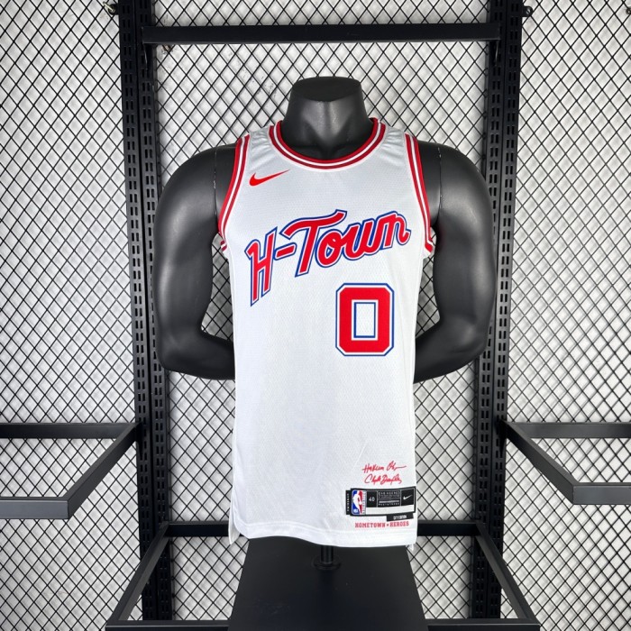 Houston Rockets Jersey 25-26 Russell Westbrook #0 Basketball Jersey