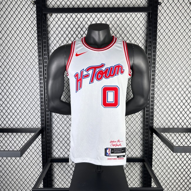 Houston Rockets Jersey 25-26 Russell Westbrook #0 Basketball Jersey