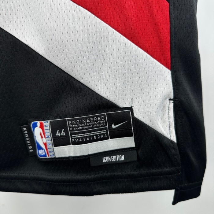 Portland Trail Blazers Away Jersey 25-26 Damian Lillard #0 Basketball Jersey