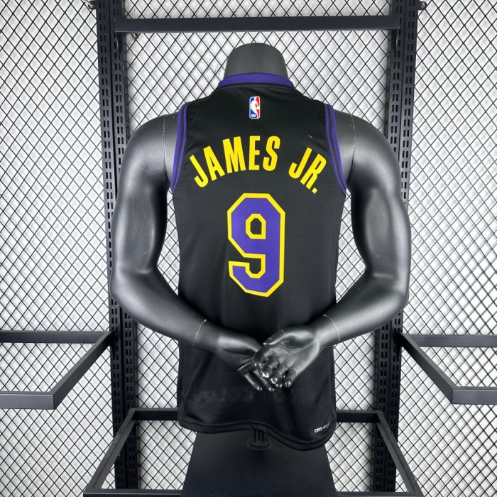 Los Angeles Lakers Jersey 25-26 Bronny James #9 Basketball Jersey