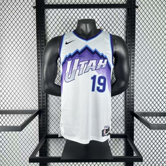 Utah Jazz Jersey 25-26 Ace Bailey #19 Basketball Jersey